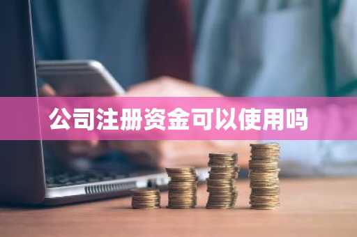 公司注册资金可以使用吗