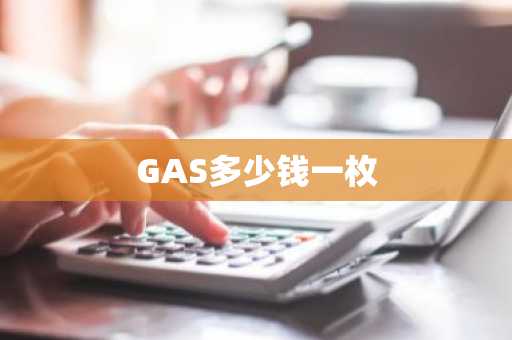 GAS多少钱一枚