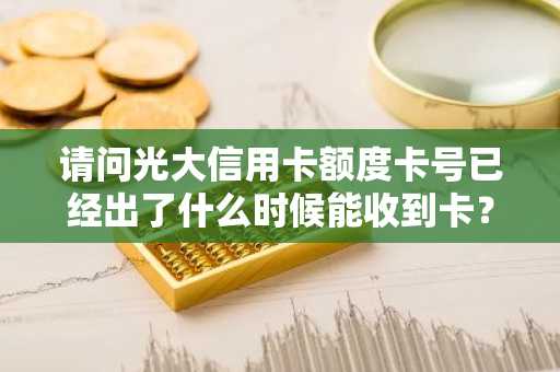请问光大信用卡额度卡号已经出了什么时候能收到卡？