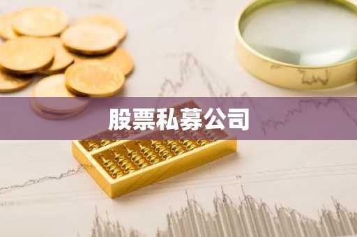 股票私募公司