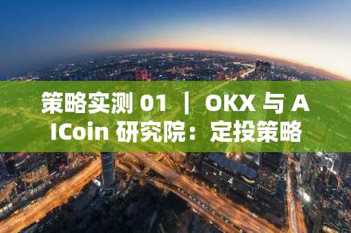 策略实测 01 ｜ OKX 与 AICoin 研究院：定投策略