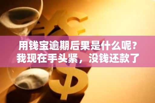 用钱宝逾期后果是什么呢？我现在手头紧，没钱还款了。