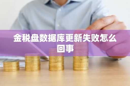 金税盘数据库更新失败怎么回事