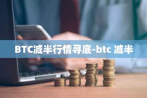 BTC减半行情寻底-btc 减半