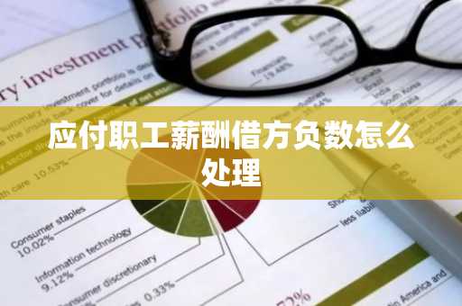 应付职工薪酬借方负数怎么处理