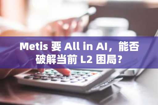 Metis 要 All in AI，能否破解当前 L2 困局？