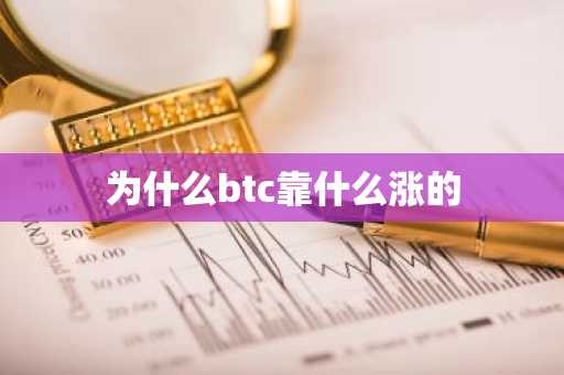 为什么btc靠什么涨的