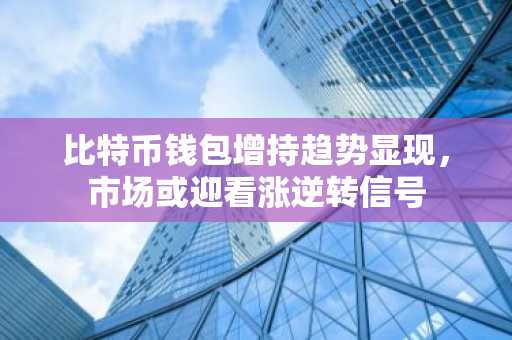 比特币钱包增持趋势显现，市场或迎看涨逆转信号