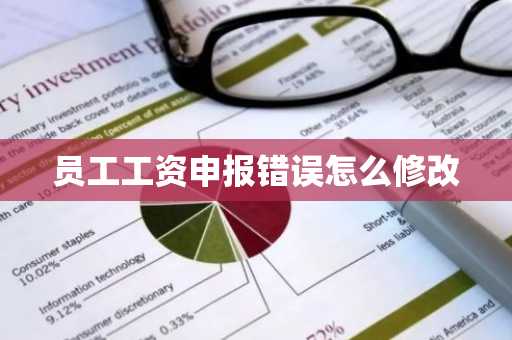 员工工资申报错误怎么修改