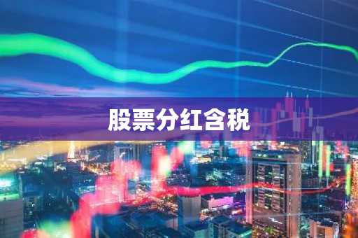 股票分红含税