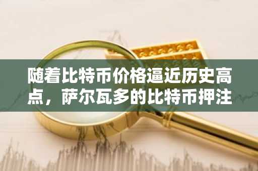 随着比特币价格逼近历史高点，萨尔瓦多的比特币押注已增加 3.57 亿美元