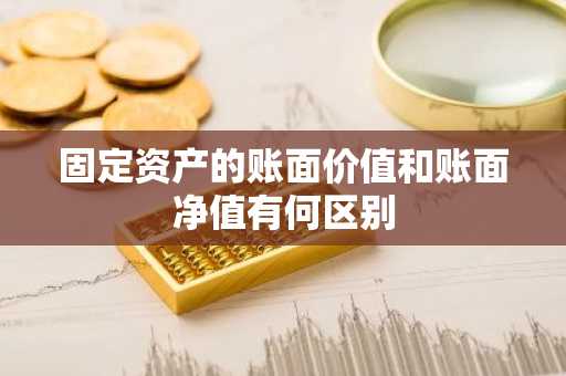 固定资产的账面价值和账面净值有何区别