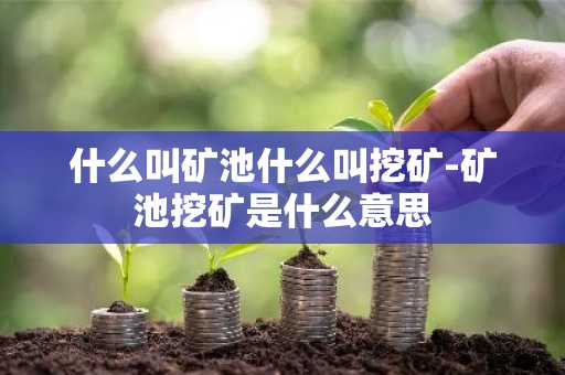 什么叫矿池什么叫挖矿-矿池挖矿是什么意思