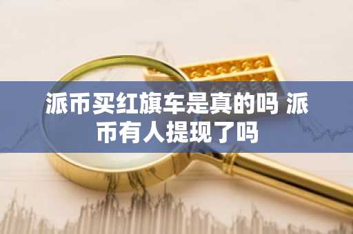 派币买红旗车是真的吗 派币有人提现了吗