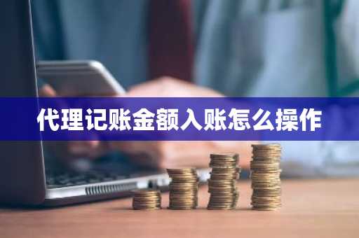 代理记账金额入账怎么操作