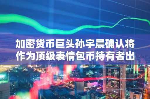 加密货币巨头孙宇晨确认将作为顶级表情包币持有者出席特朗普晚宴