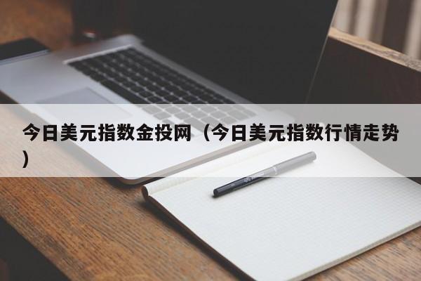 今日美元指数金投网（今日美元指数行情走势）