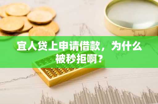 宜人贷上申请借款，为什么被秒拒啊？