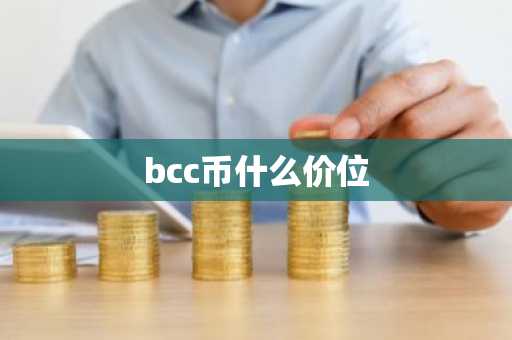 bcc币什么价位