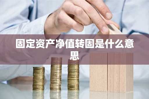 固定资产净值转固是什么意思