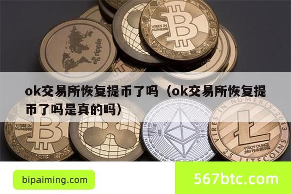 ok交易所恢复提币了吗（ok交易所恢复提币了吗是真的吗）