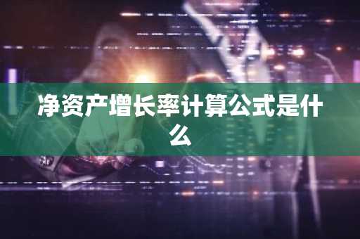 净资产增长率计算公式是什么