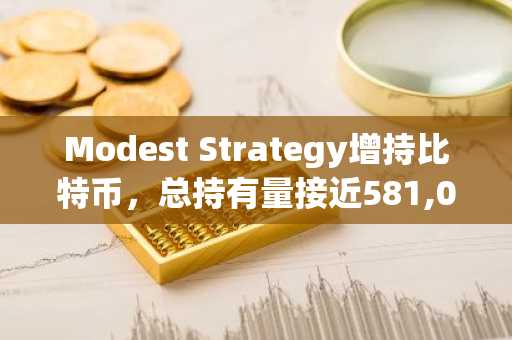 Modest Strategy增持比特币，总持有量接近581,000枚