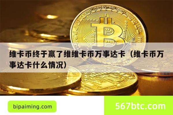 维卡币终于赢了维维卡币万事达卡（维卡币万事达卡什么情况）