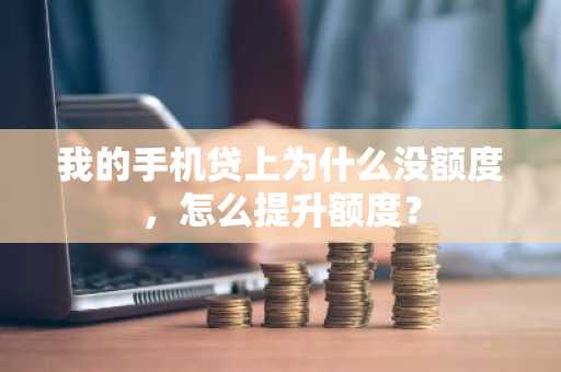 我的手机贷上为什么没额度，怎么提升额度？