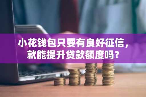小花钱包只要有良好征信，就能提升贷款额度吗？