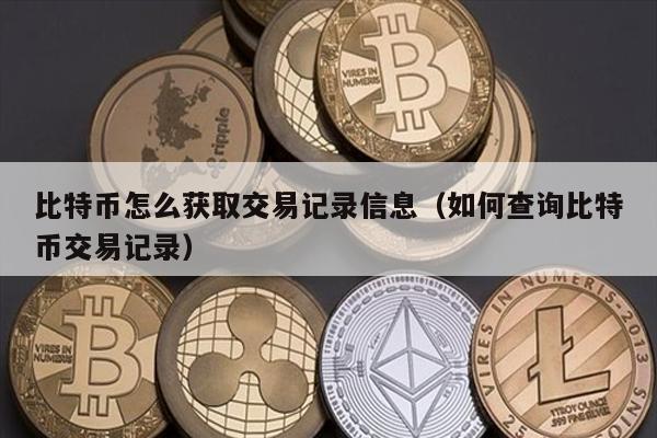 比特币怎么获取交易记录信息（如何查询比特币交易记录）