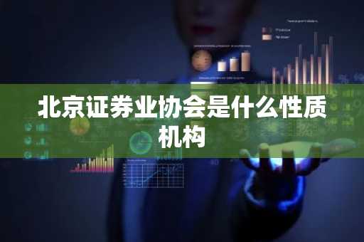 北京证券业协会是什么性质机构