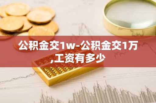 公积金交1w-公积金交1万,工资有多少