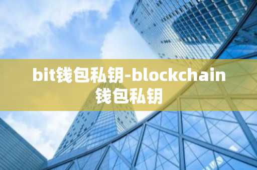 bit钱包私钥-blockchain钱包私钥