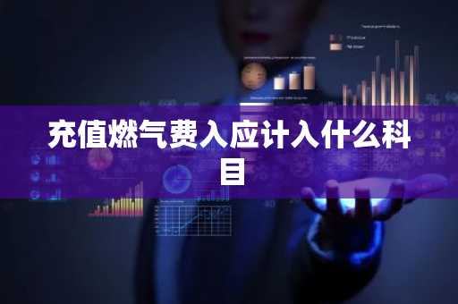 充值燃气费入应计入什么科目