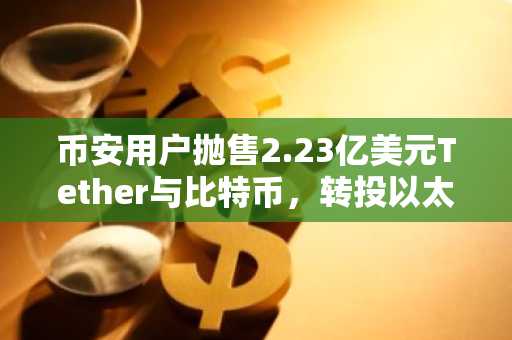 币安用户抛售2.23亿美元Tether与比特币，转投以太坊寻求增长机会