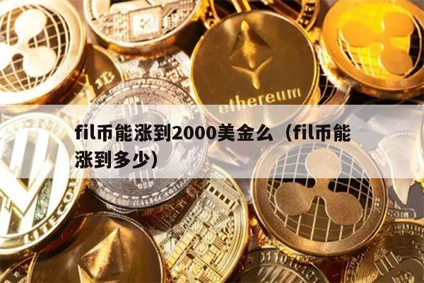 fil币能涨到2000美金么（fil币能涨到多少）