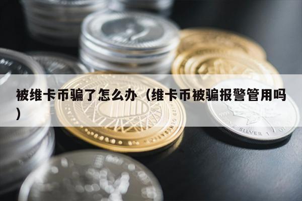 被维卡币骗了怎么办（维卡币被骗报警管用吗）