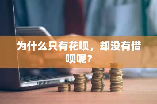 为什么只有花呗，却没有借呗呢？