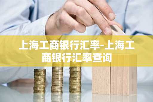 上海工商银行汇率-上海工商银行汇率查询