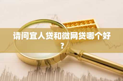 请问宜人贷和微网贷哪个好？