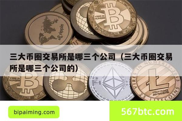 三大币圈交易所是哪三个公司（三大币圈交易所是哪三个公司的）