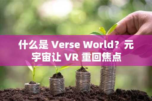 什么是 Verse World？元宇宙让 VR 重回焦点
