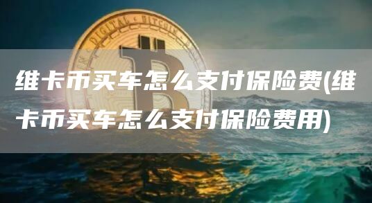 维卡币买车怎么支付保险费 - 维卡币买车怎么支付保险费用