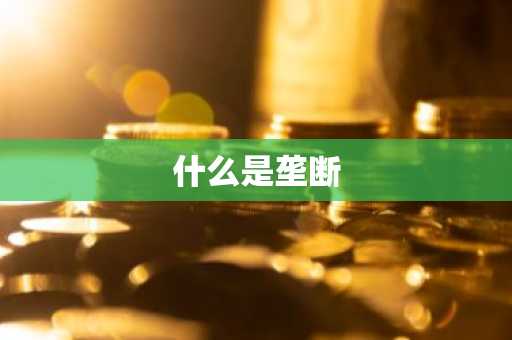 什么是垄断