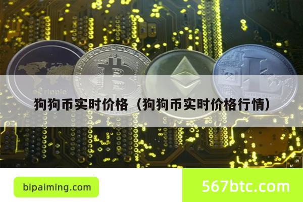 狗狗币实时价格（狗狗币实时价格行情）