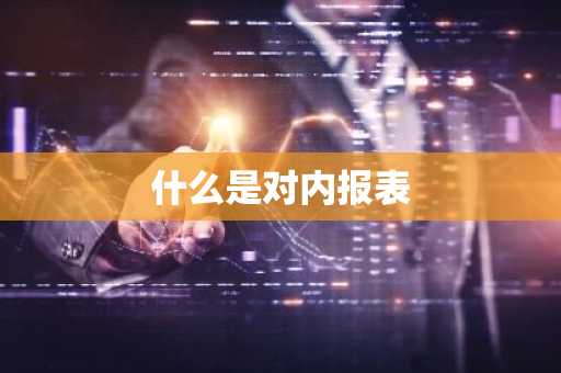 什么是对内报表