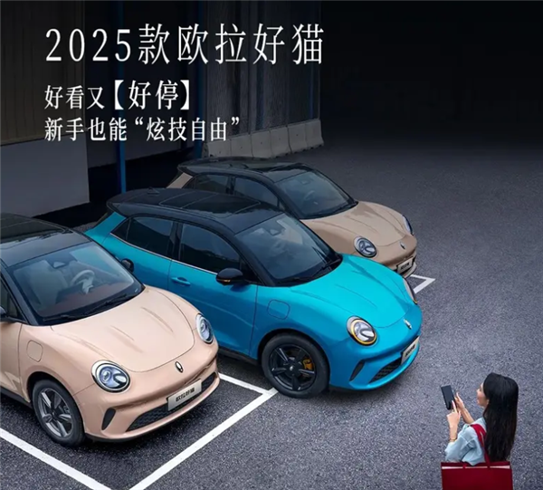2025款欧拉好猫预热：支持超100种泊车场景 最快30秒内泊入