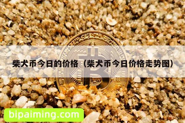 柴犬币今日的价格（柴犬币今日价格走势图）