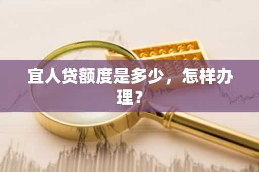 宜人贷额度是多少，怎样办理？